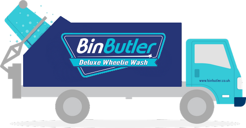 Wheelie bin cleaning van by Bin Butler 