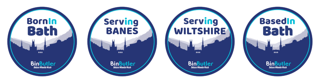 Bin Butler Wheelie Bin Cleaning Serve Badge